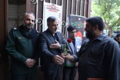 آیین استقبال از ورود نخستین کاروان زائران استان کرمان به منطقه ۱۲