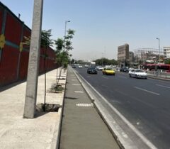 رفع گره‌های ترافیکی محور آیت‌الله سعیدی با هدف تسهیل تردد در محدوده های منتهی به محل مراسم بدرقه آقای شهید ایران