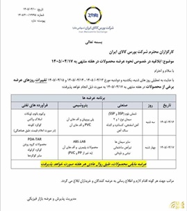 بازار سرمایه در روزهای ۱۳ تا ۱۵ تیر ۱۴۰۵ فعالیتی ندارد