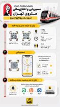 مترو تهران در روزهای وداع و تشییع
