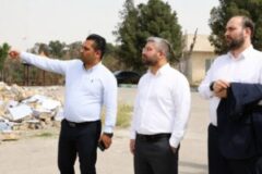 طرح ارتقای روشنایی بوستان سرخه‌حصار با نصب بیش از ۶ هزار پروژکتور کم‌مصرف اجرا شد