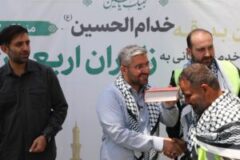 اعزام جهادگران منطقه ۱۳ برای خدمت‌رسانی به زائران اربعین در مسیر نجف _ کربلا