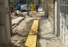 بهسازی بیش از ۲ هزار مترمربع پیاده‌راه در منطقه ۱۴